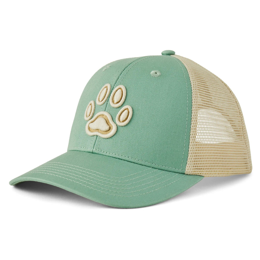 Life is Good Paw Trucker Cap