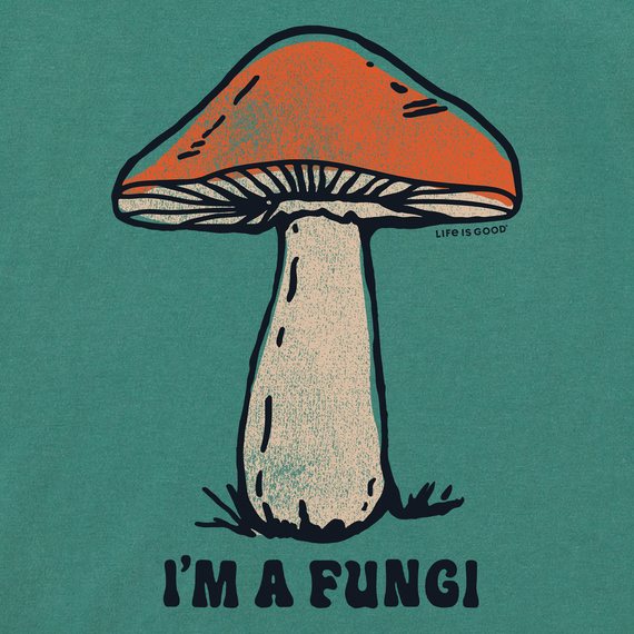 Life is God Men's I'm a Fungi Long Sleeve Crusher Tee