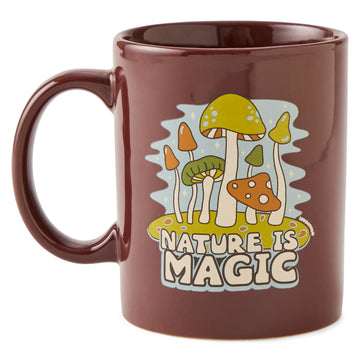 Life is Good Nature is Magic Mushrooms Jake's Mug