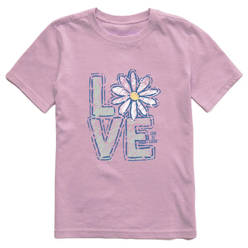 Life is Good Kids Love Daisy Crusher Tee