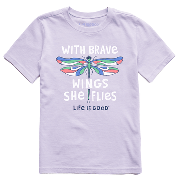 Life is Good Kids Brave Wings Crusher Tee