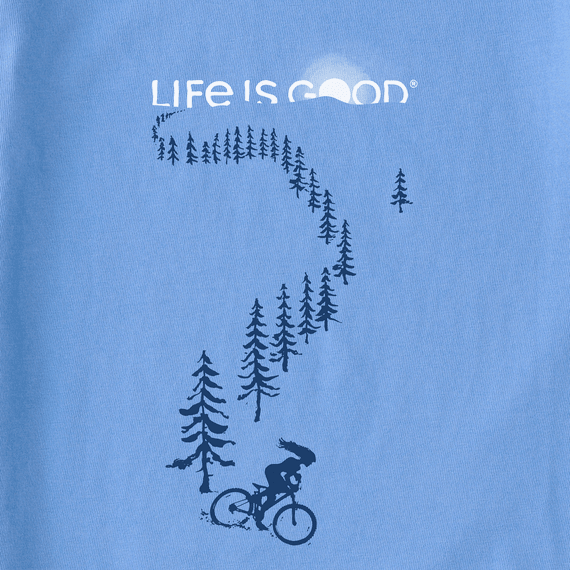 Life is Good Women's Treeline Bike Crusher Tee