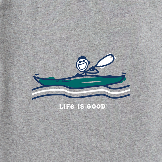Life is Good Men's Kayak Jake Crusher Lite Tee