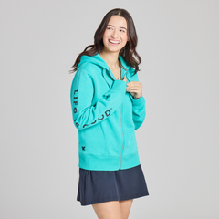 Life is Good Women's Life is Good Crafty Wordmark Good Vibes Zip Hoodie