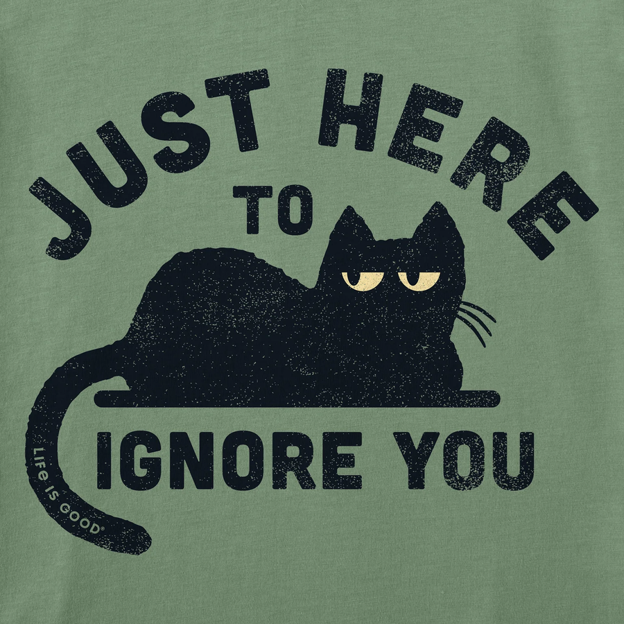 Life is Good Men's Here to Ignore You Crusher Lite Tee