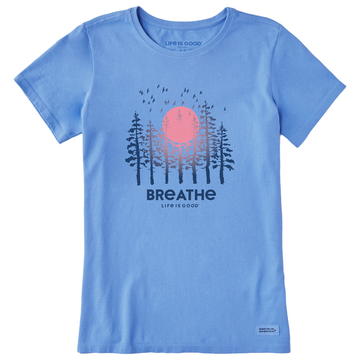 Life is Good Women's Breathe Forest Crusher Lite Tee