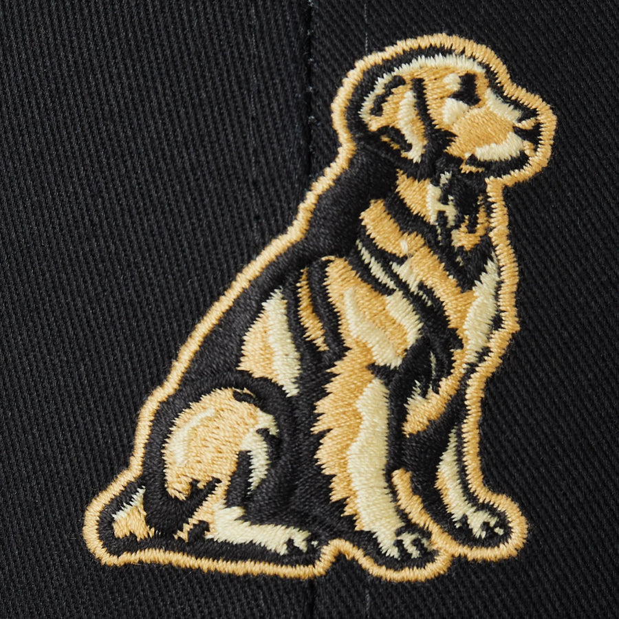 Life is Good Golden Retriever Trucker Cap