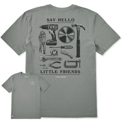 Life is Good Men's Little Friends Tools Crusher Tee