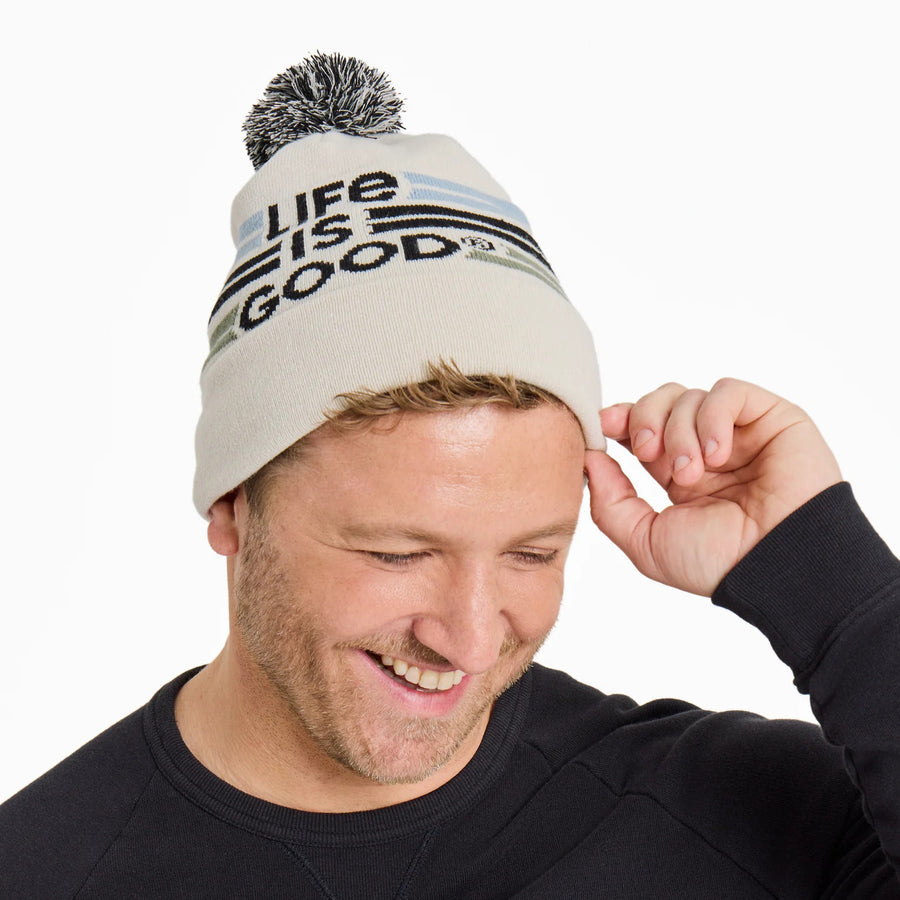 Life is Good Stripe LIG So Chill Beanie
