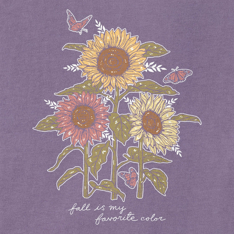 Life is Good Women's Fall is my Favourite Colour Crusher Tee