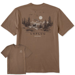 Life is Good Men's Wilderness Unplugged Crusher Tee