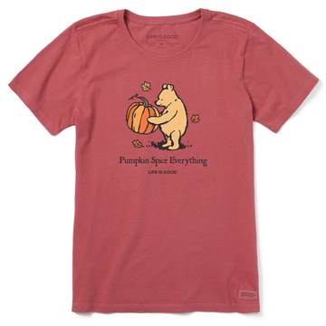 Life is Good Women's Pumpkin Spice Everything Winnie Crusher Tee