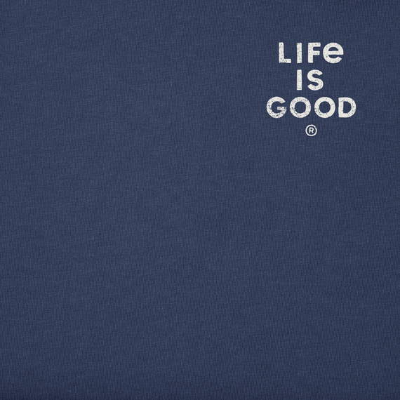 Life is Good Women's Just Add Water Anchor Compass Crusher Tee