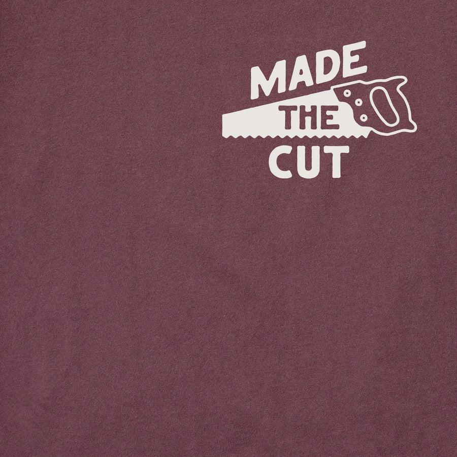 Life is Good Men's Made the Cut Short Sleeve Crusher Tee