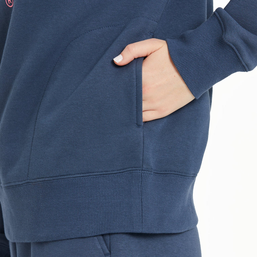 Life is Good Women's Clean LIG Stack Good Vibes Fleece Hoodie