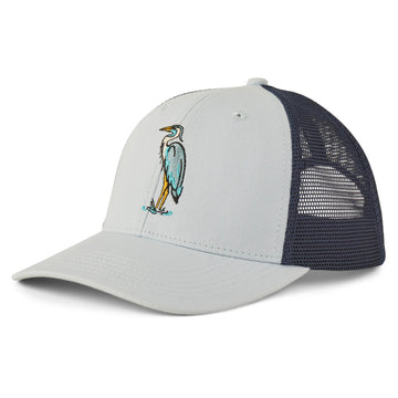 Life is Good Great Blue Heron Trucker