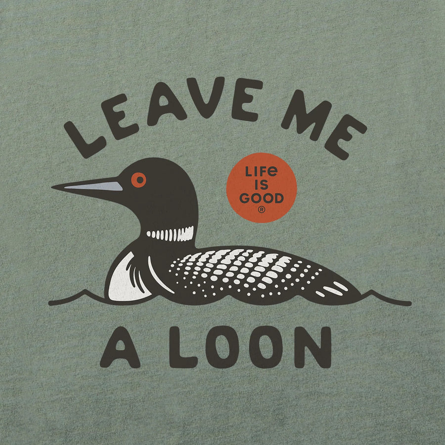 Life is Good Women's Leave Me a Loon Crusher Vee