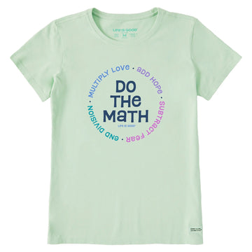 Life is Good Women's End Division Do the Math Crusher Tee