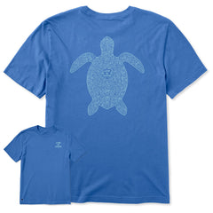 Life is Good Men's Patterned Turtle Crusher Tee