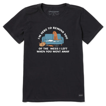 Life is Good Women's I'm Here to Remind You Crusher Lite Tee