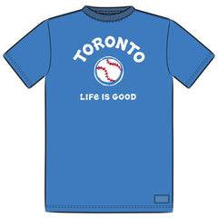 Life is Good Men's Toronto Likes Baseball Crusher Tee