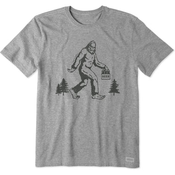 Life is Good Men's Big Foot Hike Crusher Lite Tee