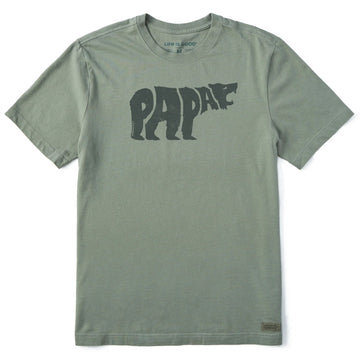Life is Good Men's Papa Bear Roar Crusher Tee
