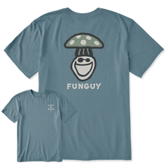 Life is Good Men's Jake Funguy Crusher Tee