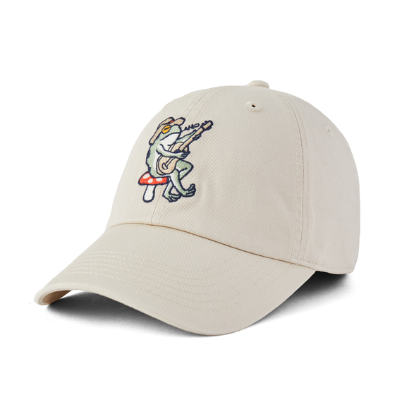 Life is Good Guitar Frog Chill Cap