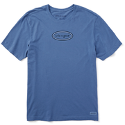 Life is Good Men's LIG Vintage Oval Crusher Lite Tee