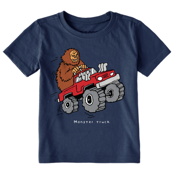 Life is Good Toddler Monster Truck Crusher Tee