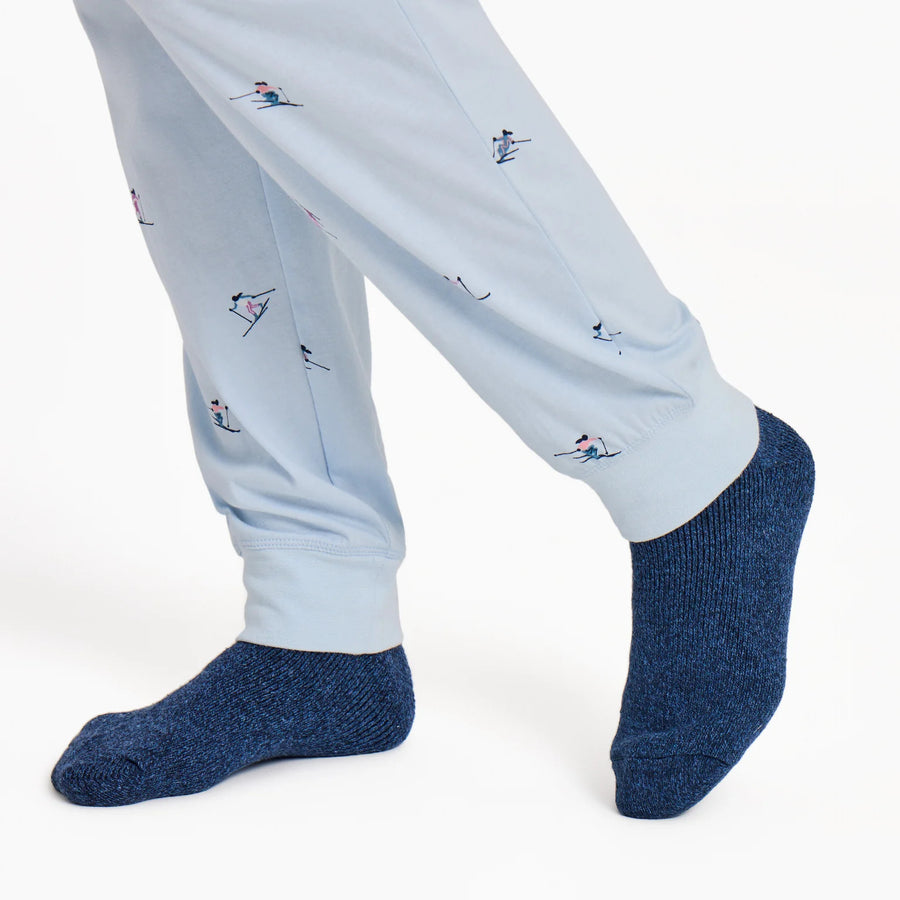 Life is Good Women's Ski Ya Later Pattern Snuggle Up Sleep Jogger