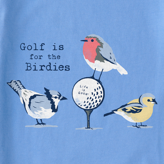 Life is Good Women's Golf is for the Birdies Crusher Tee