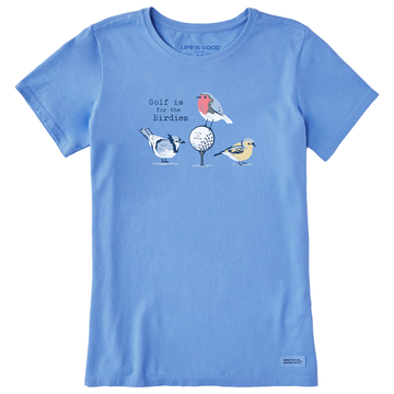 Life is Good Women's Golf is for the Birdies Crusher Tee