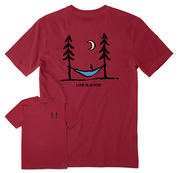 Life is Good Men's Peace Out Crusher Tee