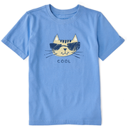 Life is Good Kids Cool Cat Crusher Tee