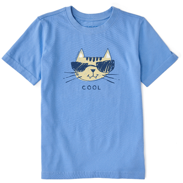 Life is Good Kids Cool Cat Crusher Tee