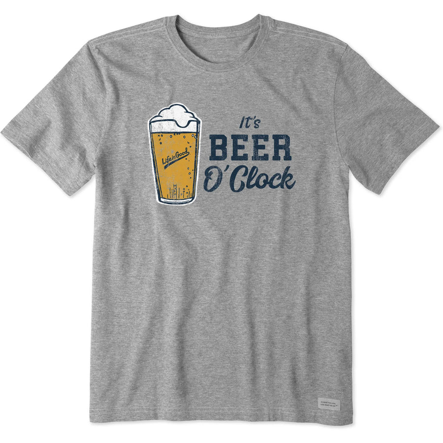 Life is Good Men's It's Beer O'Clock Crusher Lite Tee