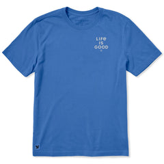 Life is Good Men's Stacked Life is Good Crusher Tee