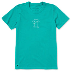 Life is Good Women's Out of Office Forever Palms Crusher Tee