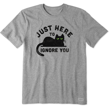 Life is Good Men's Here to Ignore You Crusher Lite Tee