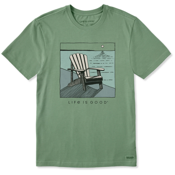 Life is Good Men's Adirondack Sunset Crusher Lite Tee