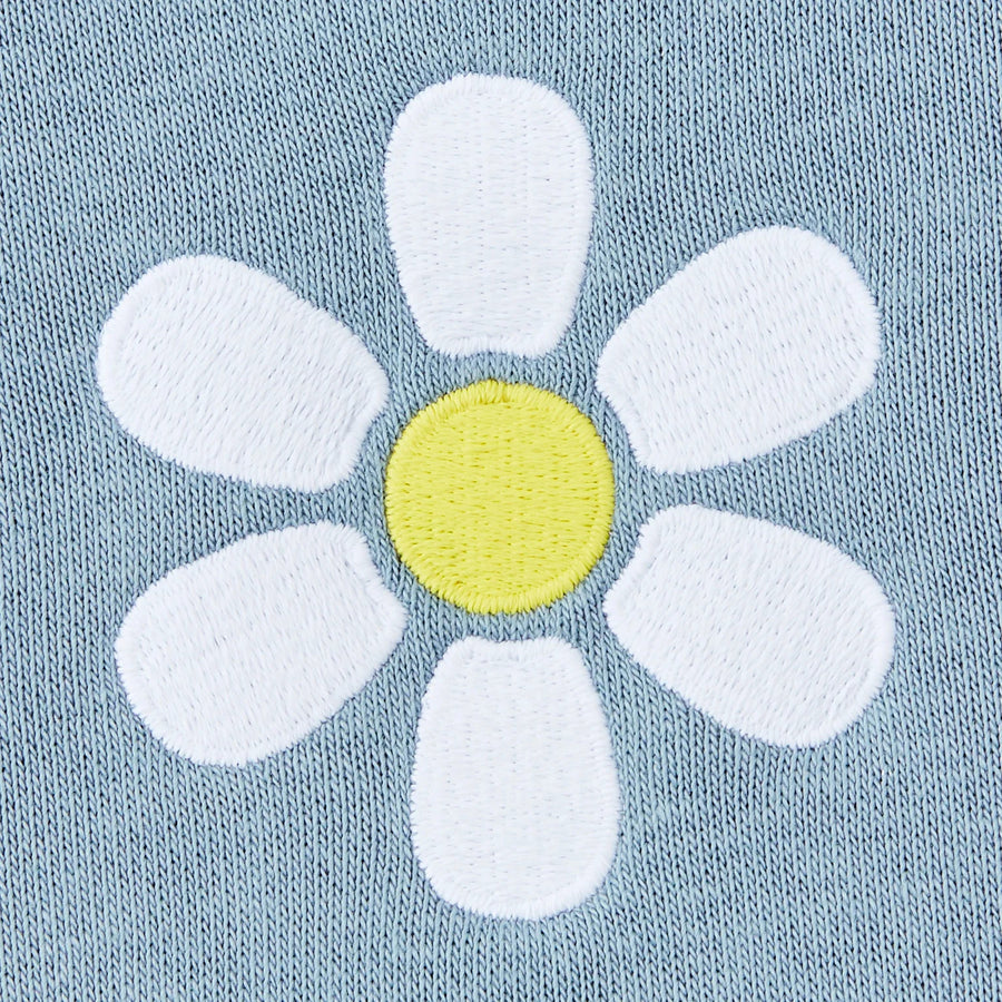 Life is Good Women's Simple Daisy Good Vibes Fleece Zip Hoodie