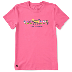 Life is Good Women's Rocket Daisy Walk Crusher Lite Tee
