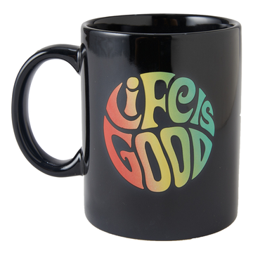 Life is Good Groovy Circle Jake's Mug
