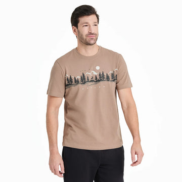 Life is Good Men's Unplug in the Outdoors Crusher Tee
