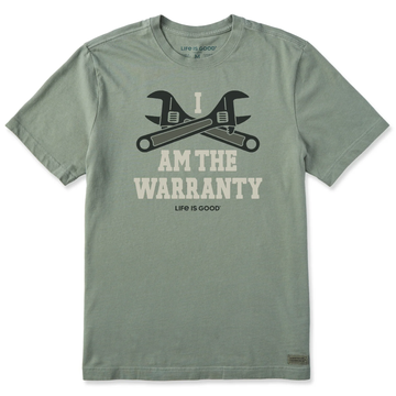 Life is Good Men's I am the Warranty Crusher Tee