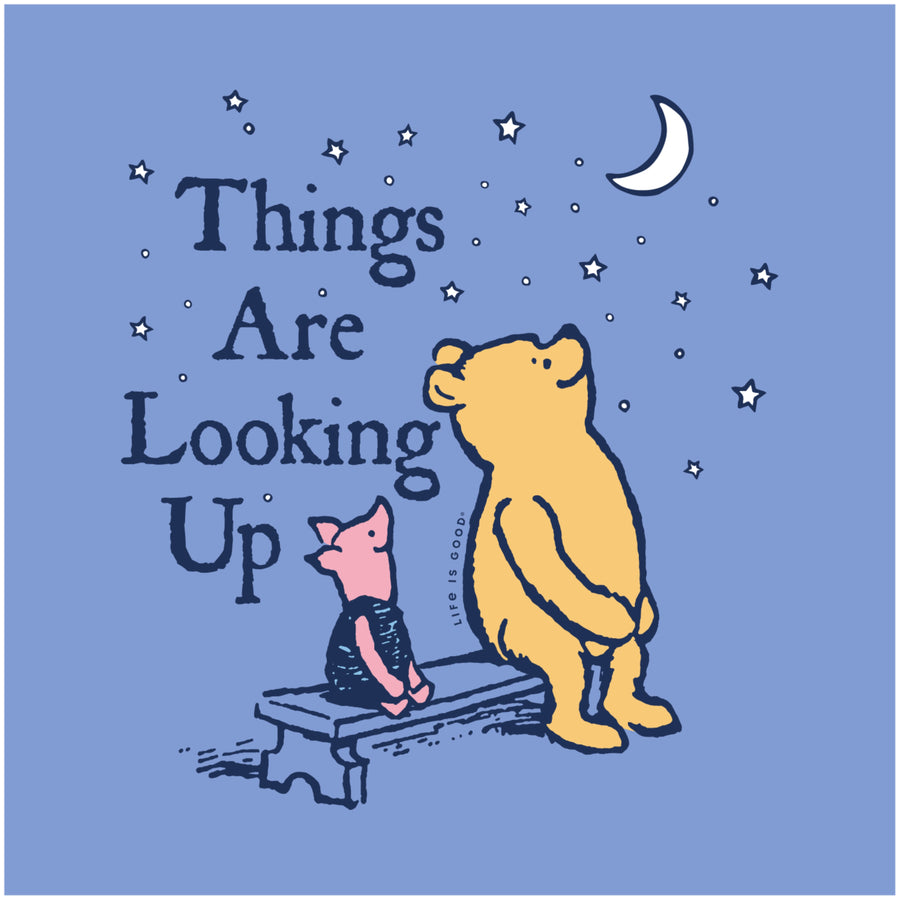 Life is Good Women's Things Are Looking Up Winnie Short Sleeve Crusher Tee