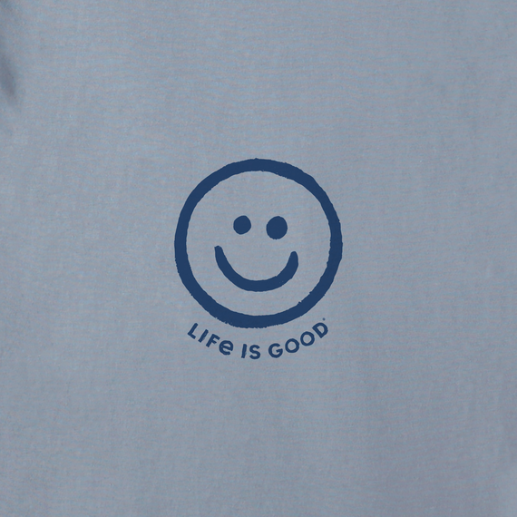 Life is Good Men's Smiley Face Crusher Tee