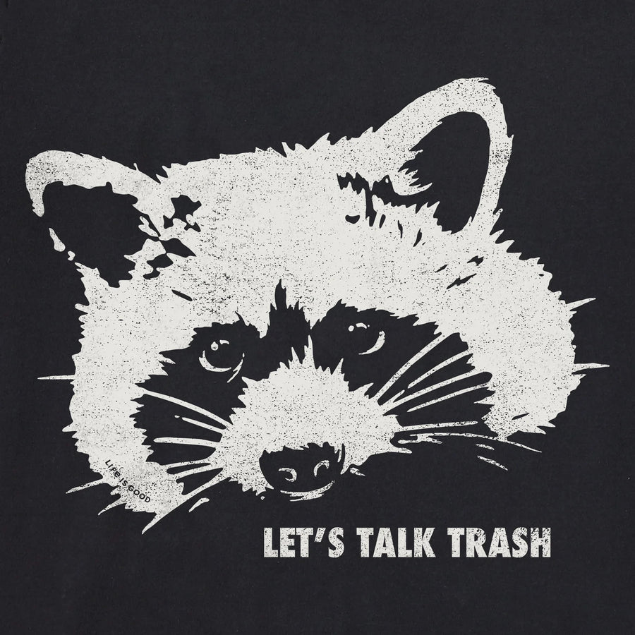 Life is Good Women's Raccoon Trash Crusher Vee